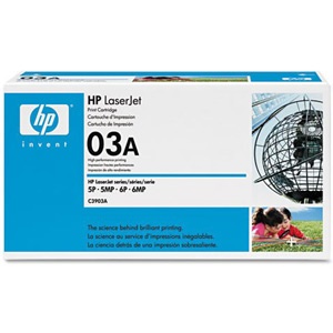 6  toner hp c3903a